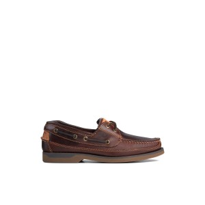 Amaretto Sperry Mako Canoe Moc Boat Shoe | ZRYBECU-98