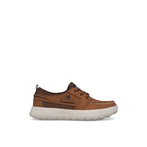 Beige Sperry Bowfin Boat Shoe | OKVHTZR-91