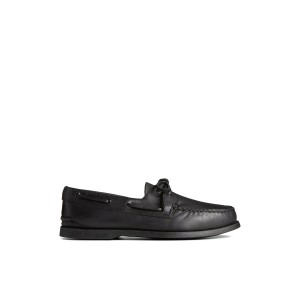 Black Sperry Authentic Original Boat Shoe | JYLFQBD-39