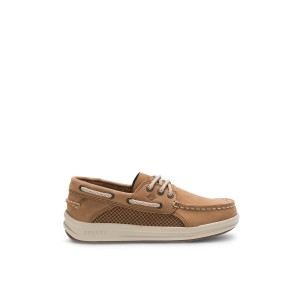 Dark Beige Sperry Gamefish Boat Shoe | UBOJGDN-53