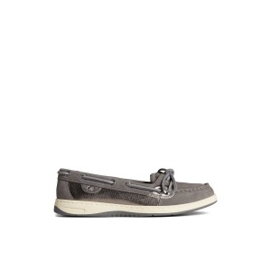 Dark Grey Sperry Angelfish Boat Shoe | IADUFEG-23