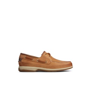 Light Brown Sperry Gold Cup Boat Shoe | GWDCNZF-84