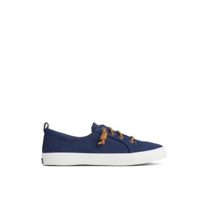 Navy Sperry Crest Vibe Sneaker | BZLFHPU-10