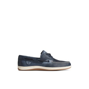 Navy Sperry Koifish Two-Tone Boat Shoe | GJSMUND-59