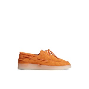 Orange Sperry Concepts Authentic Original 3-Eye Cup Boat Shoe | JSGILTO-59