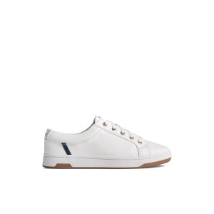 White Sperry Charter LTT Sneaker | CJZGUWO-27