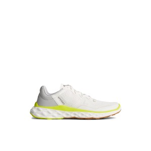 White Sperry SeaCycled Headsail Sneaker | JIAKYZG-12