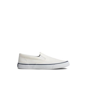 White Sperry Striper II Slip On Sneaker | ALDJGCI-14