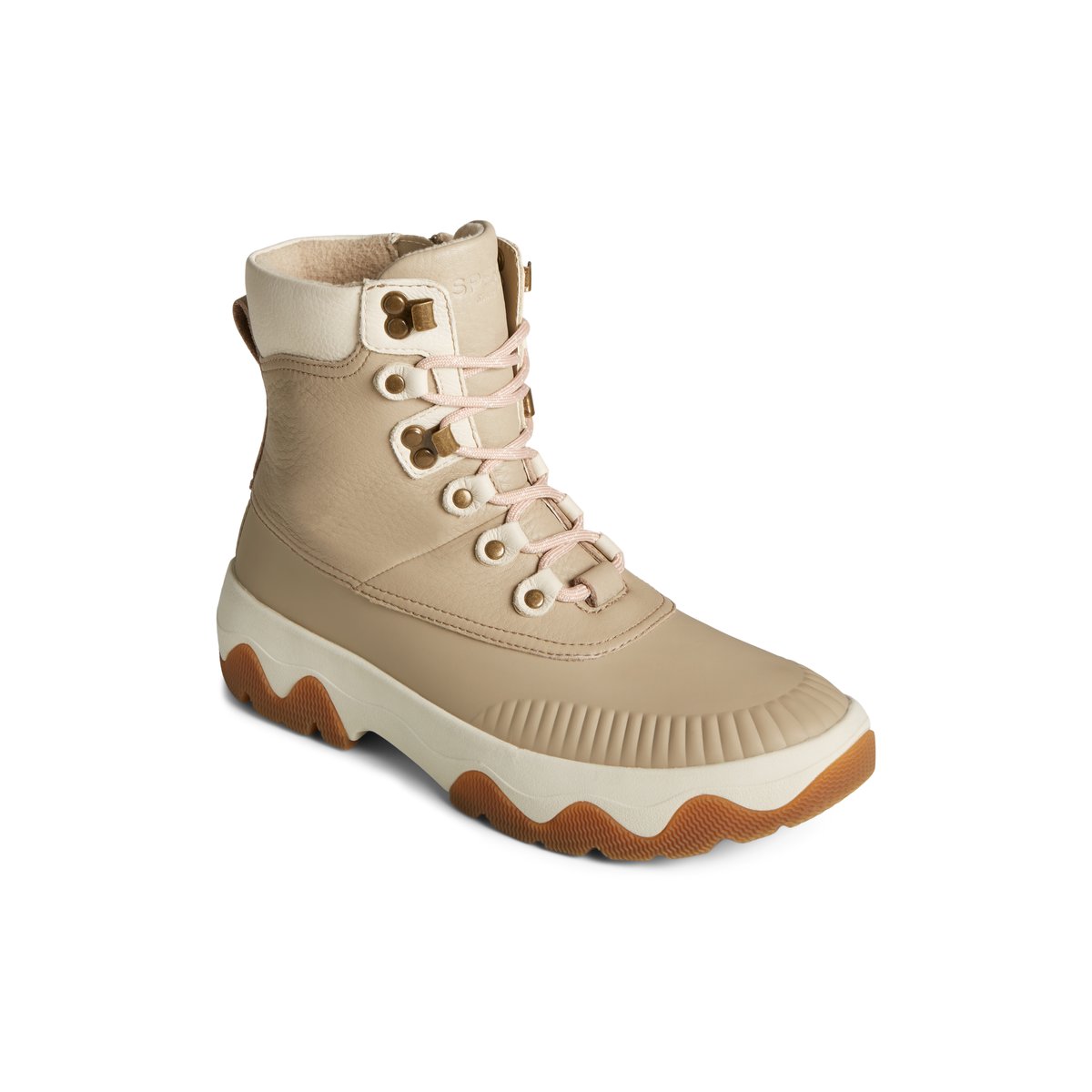 Beige Sperry Acadia Boot | JIKGWNZ-90