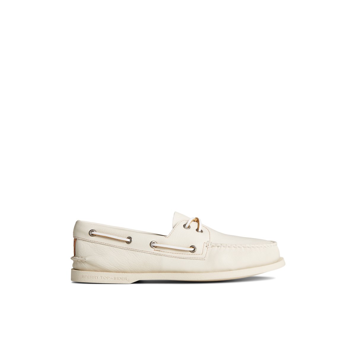 Beige Sperry Authentic Original 2-Eye Nubuck Boat Shoe | LFPGWCU-05