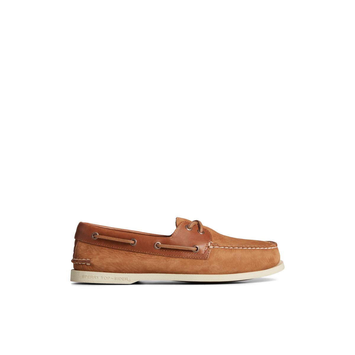 Beige Sperry Authentic Original Nubuck Boat Shoe | HWCSMIR-10