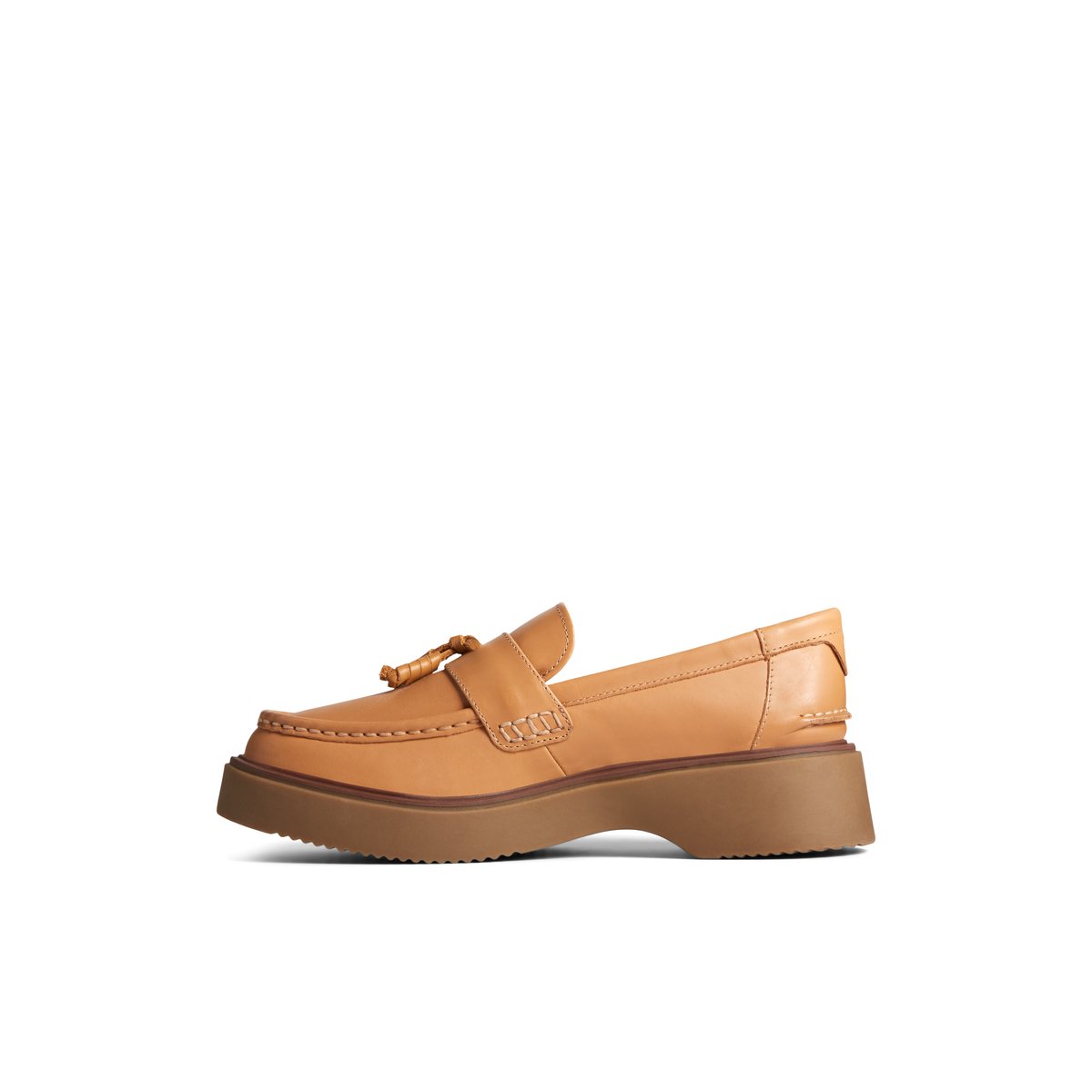 Beige Sperry Bayside Loafer | MJPQAGN-86