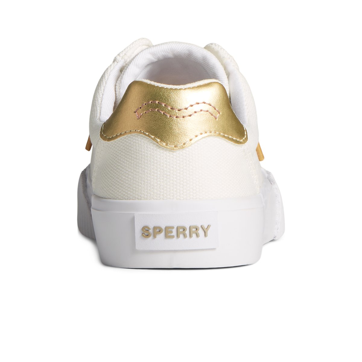 Beige Sperry Bermuda Metallic Sneaker | IOULHJF-17