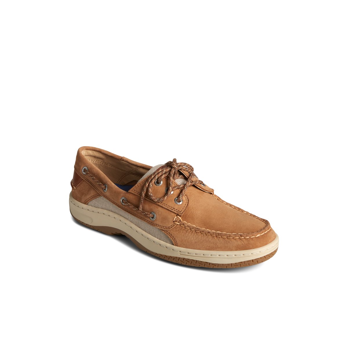 Beige Sperry Billfish 3-Eye Nautical Boat Shoe | BMNVFOE-24