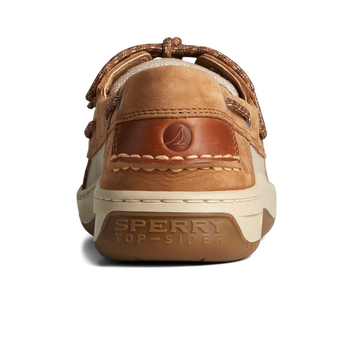 Beige Sperry Billfish 3-Eye Nautical Boat Shoe | BMNVFOE-24