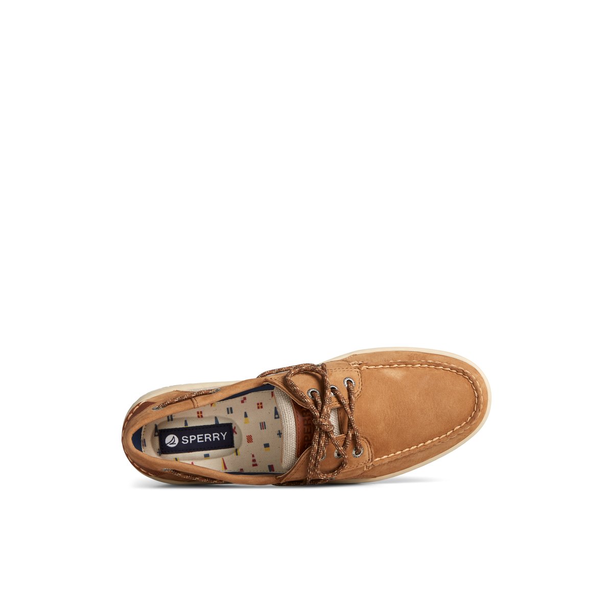 Beige Sperry Billfish 3-Eye Nautical Boat Shoe | BMNVFOE-24