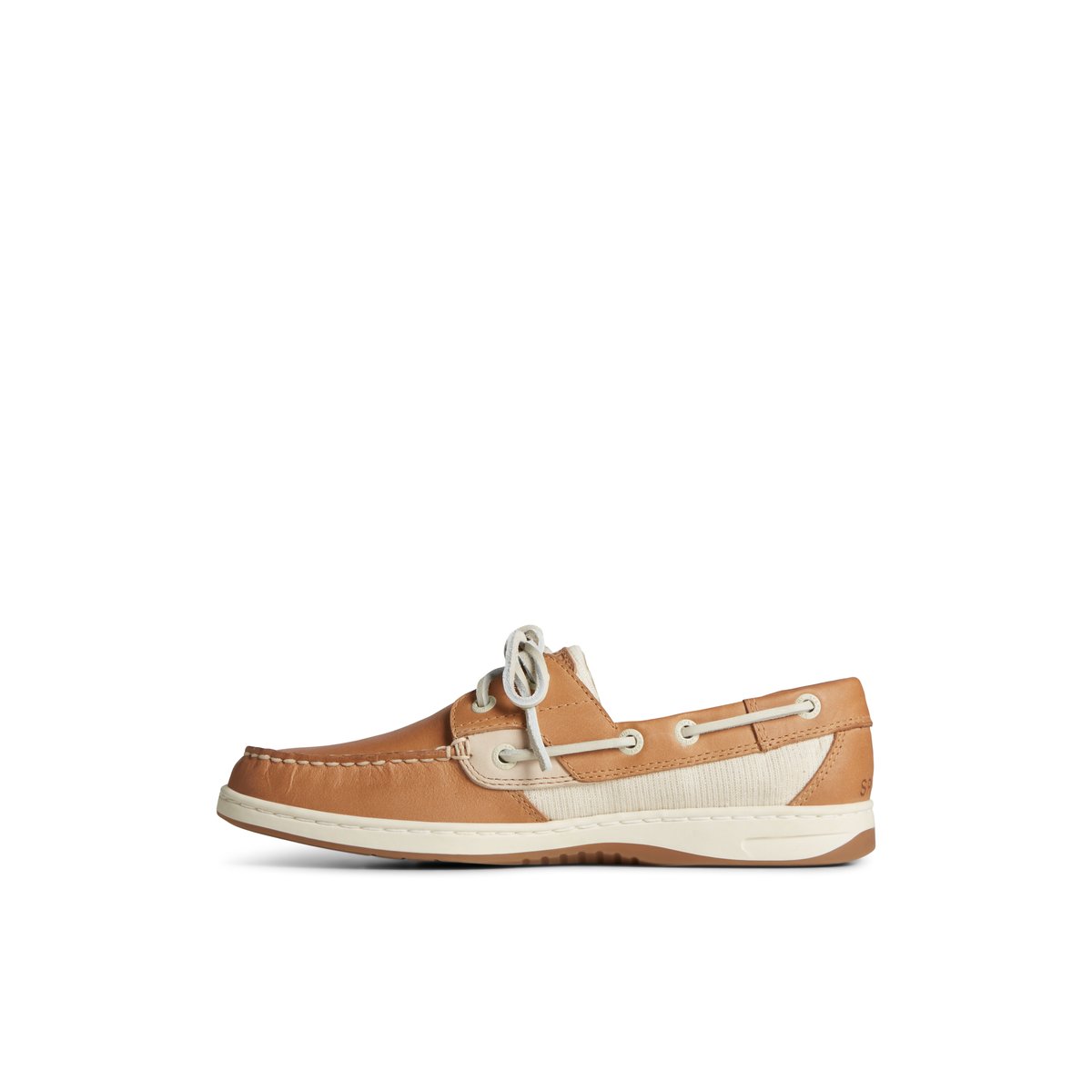 Beige Sperry Bluefish Metallic Boat Shoe | BNDLXWV-25