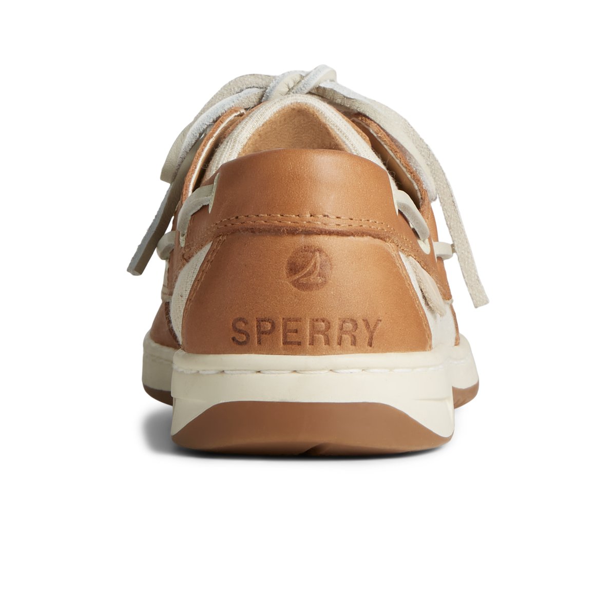 Beige Sperry Bluefish Metallic Boat Shoe | BNDLXWV-25