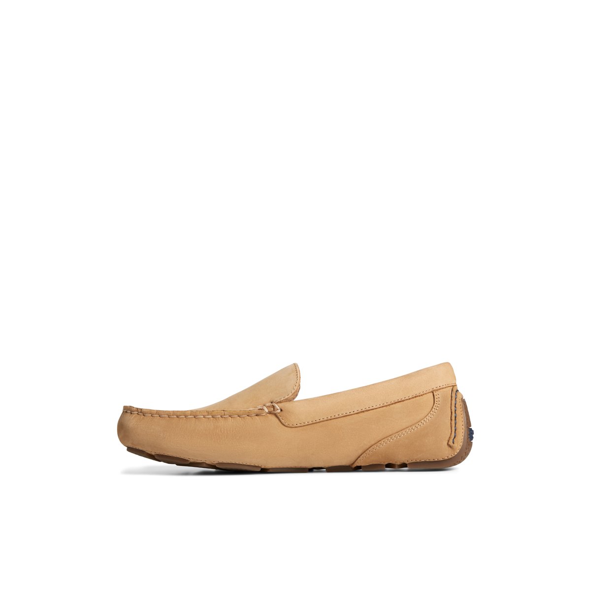 Beige Sperry Davenport Nubuck Venetian Driver | WKDJTXR-86