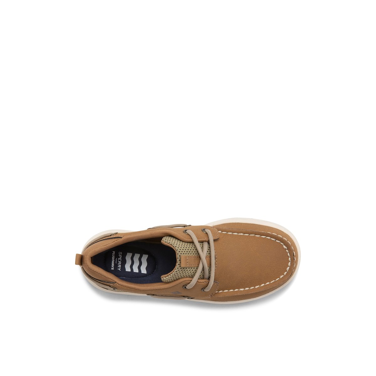 Beige Sperry Fairwater PLUSHWAVE Boat Shoe | HFVBMWG-76