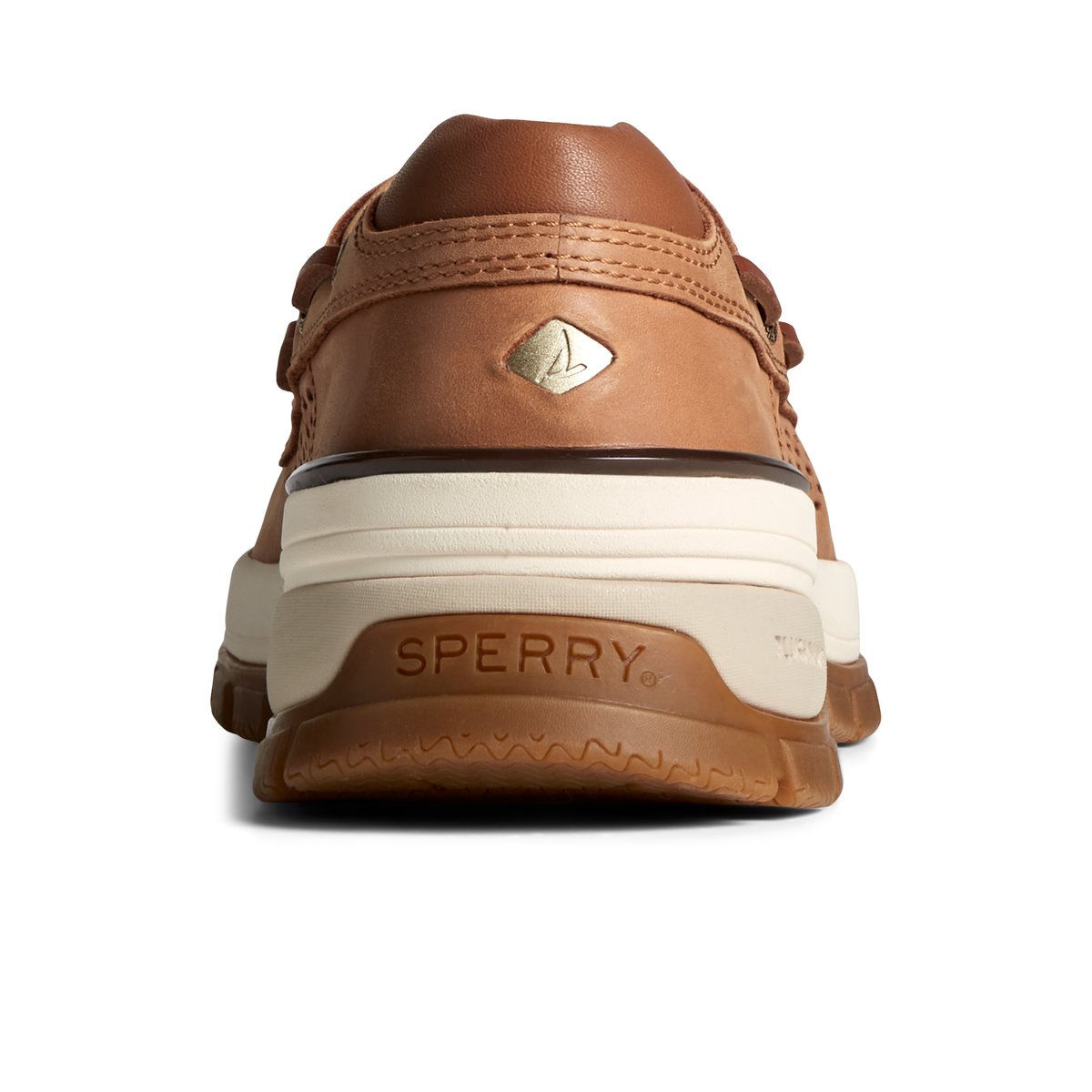 Beige Sperry Gold Cup Billfish PLUSHWAVE Boat Shoe | ILYQEOP-15