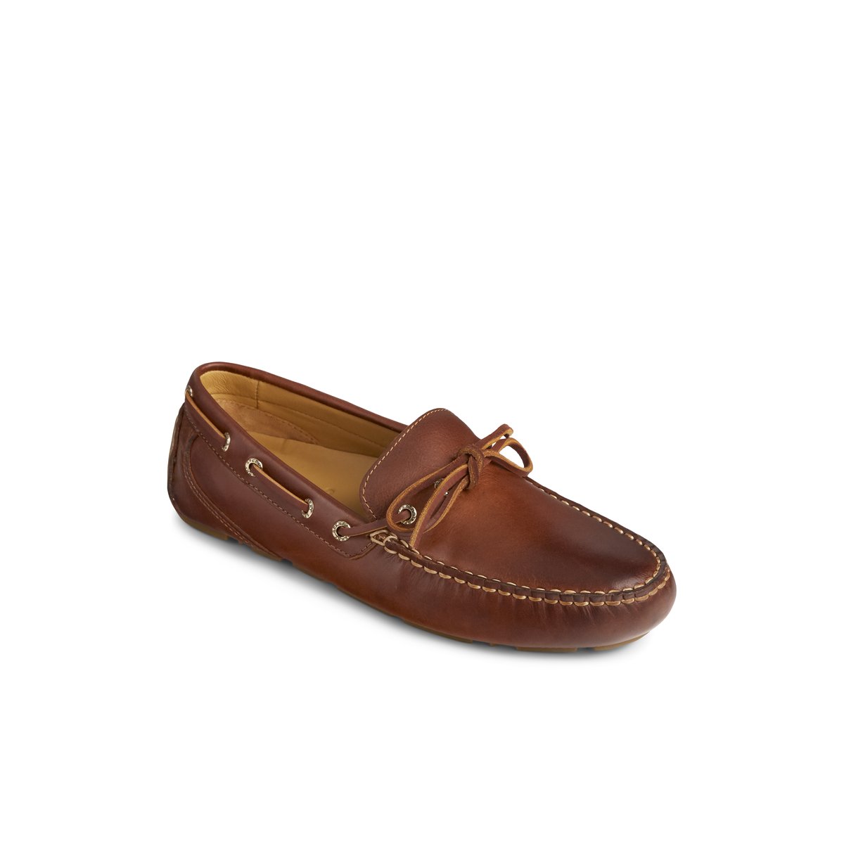 Beige Sperry Gold Cup Harpswell 1-Eye Driver | WEXBVJR-78