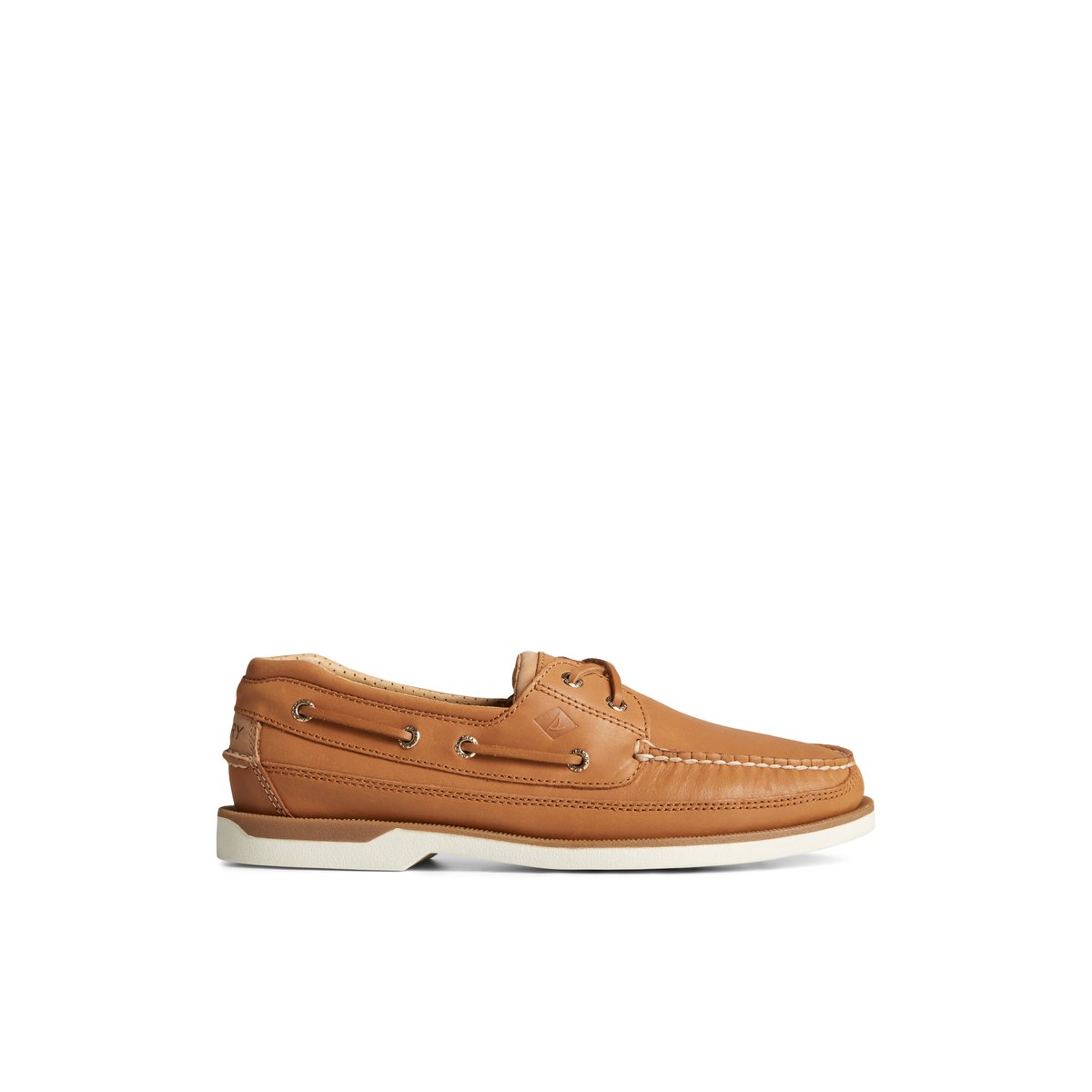 Beige Sperry Gold Cup Mako Boat Shoe | SYAKXQV-16