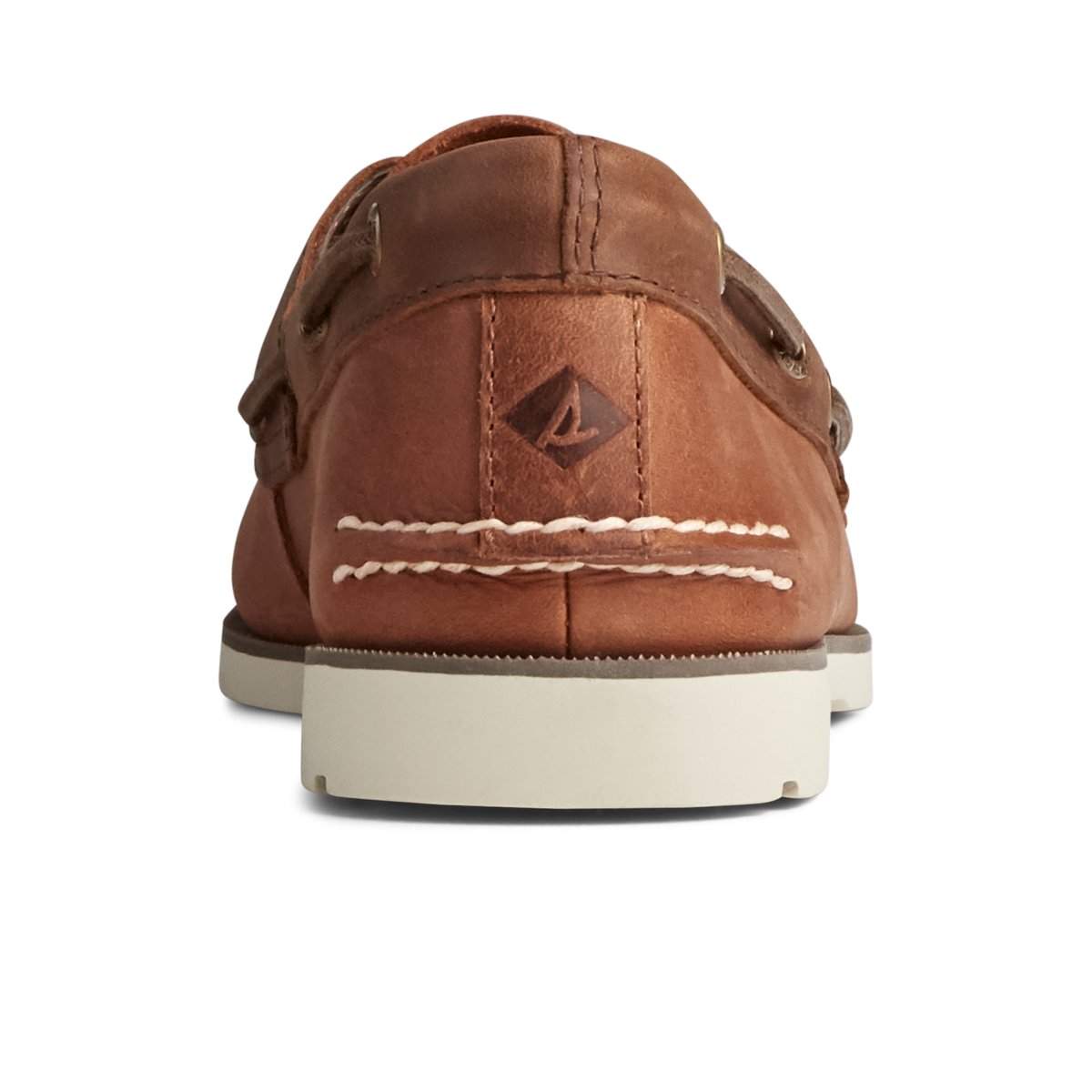 Beige Sperry Leeward Two-Tone Boat Shoe | IJHKBEL-60