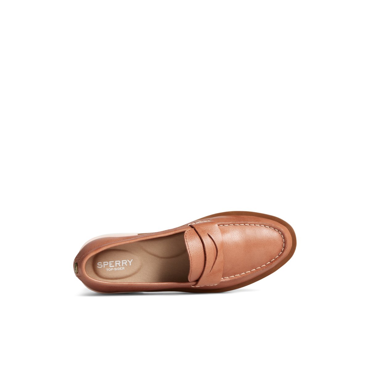 Beige Sperry Lug Penny Loafer | DUKBPZF-68