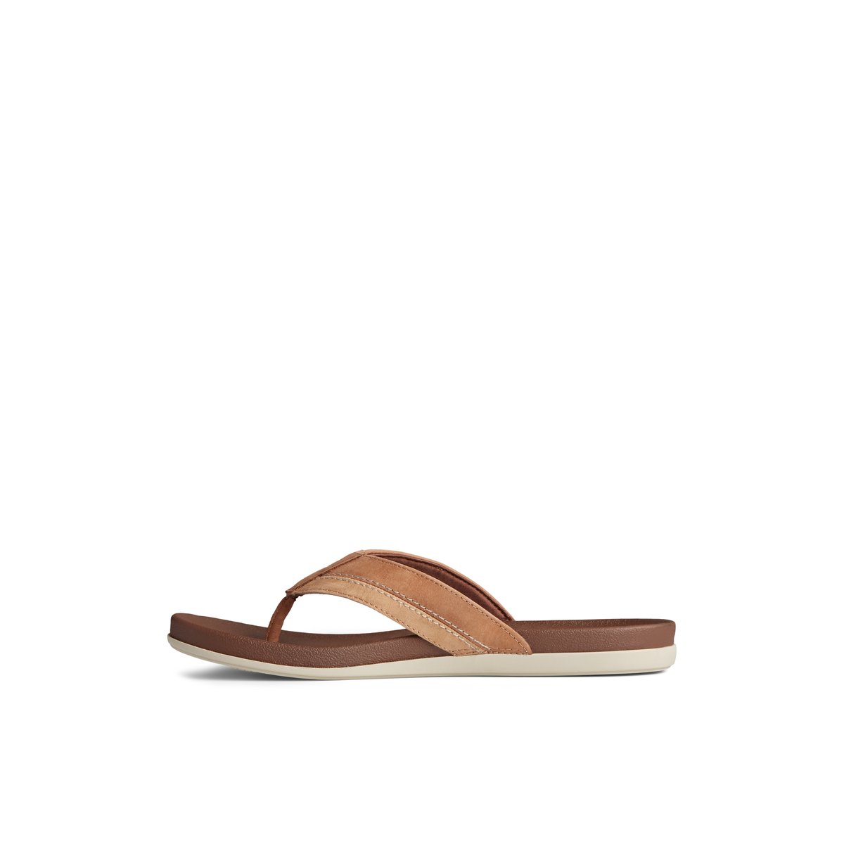 Beige Sperry PLUSHWAVE Thong Sandal | QEYSIGU-30