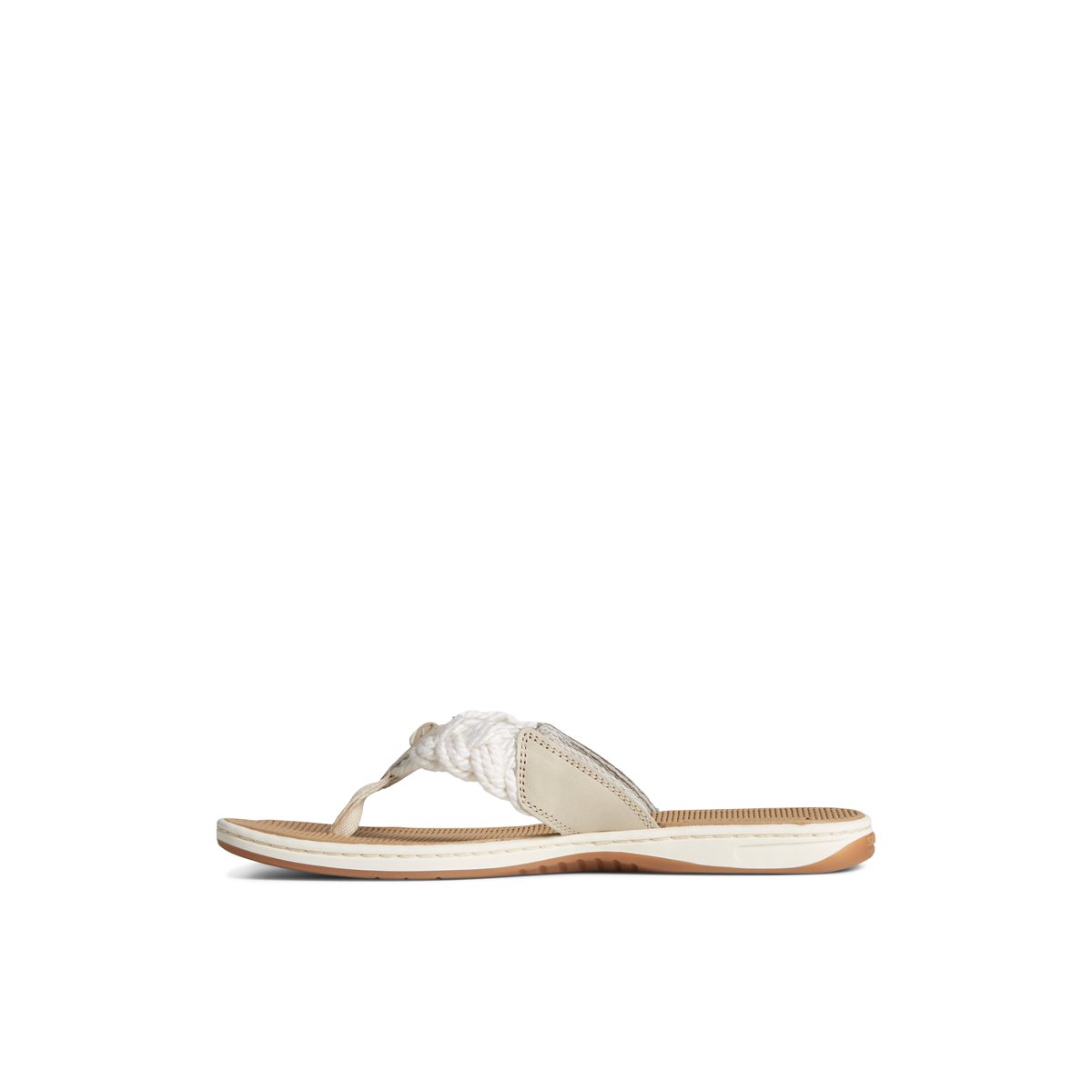 Beige Sperry Parrotfish Braid Sandal | MRPKDXO-06