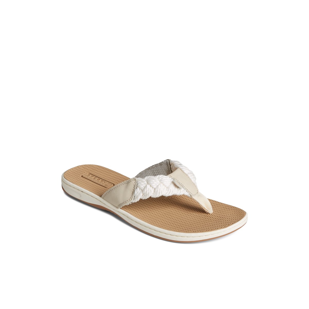 Beige Sperry Parrotfish Braid Sandal | MRPKDXO-06