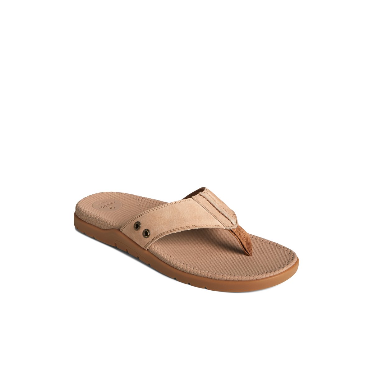 Beige Sperry Santa Cruz II Thong Sandal | WTRQAXC-71