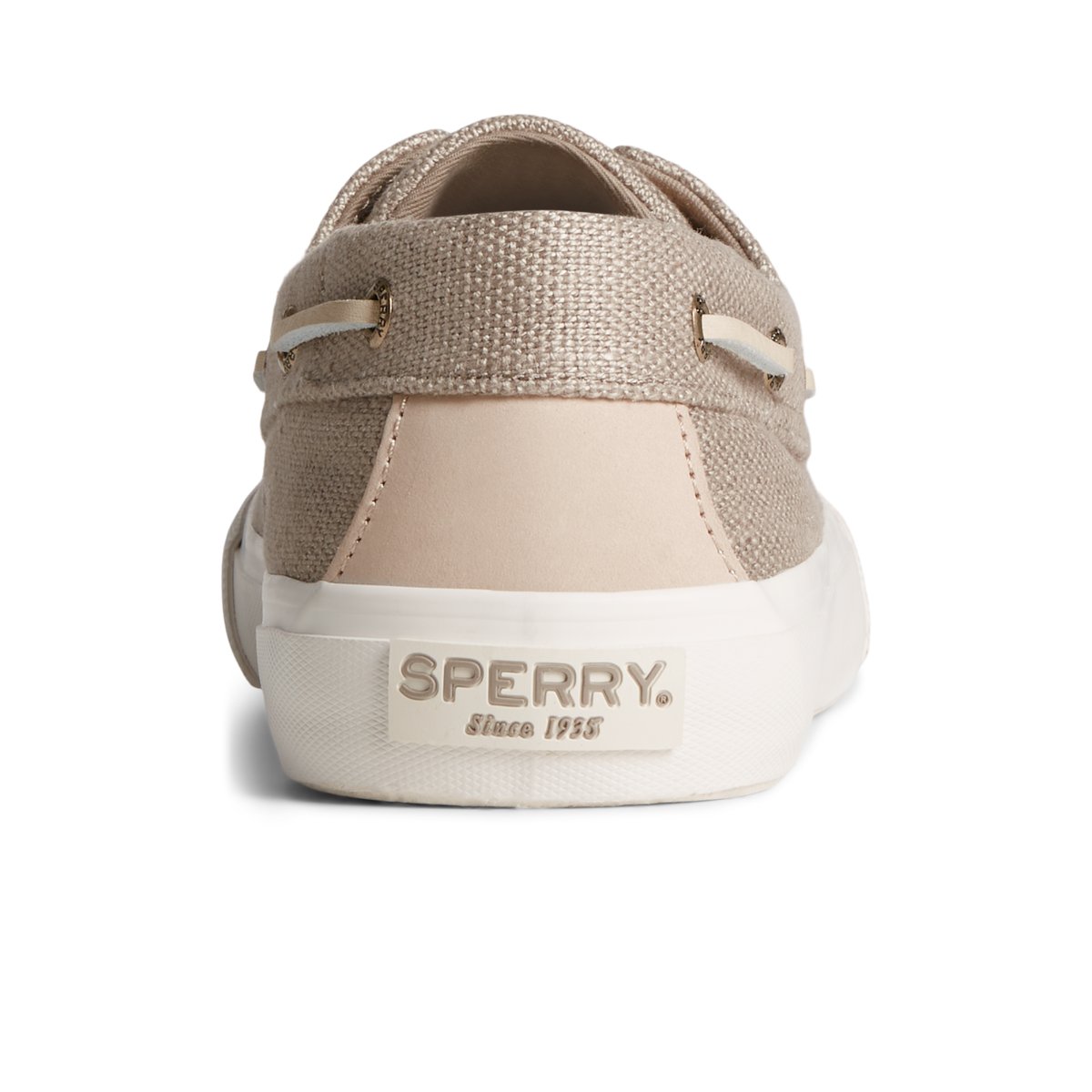 Beige Sperry SeaCycled Bahama II Baja Sneaker | OAMWRNS-64