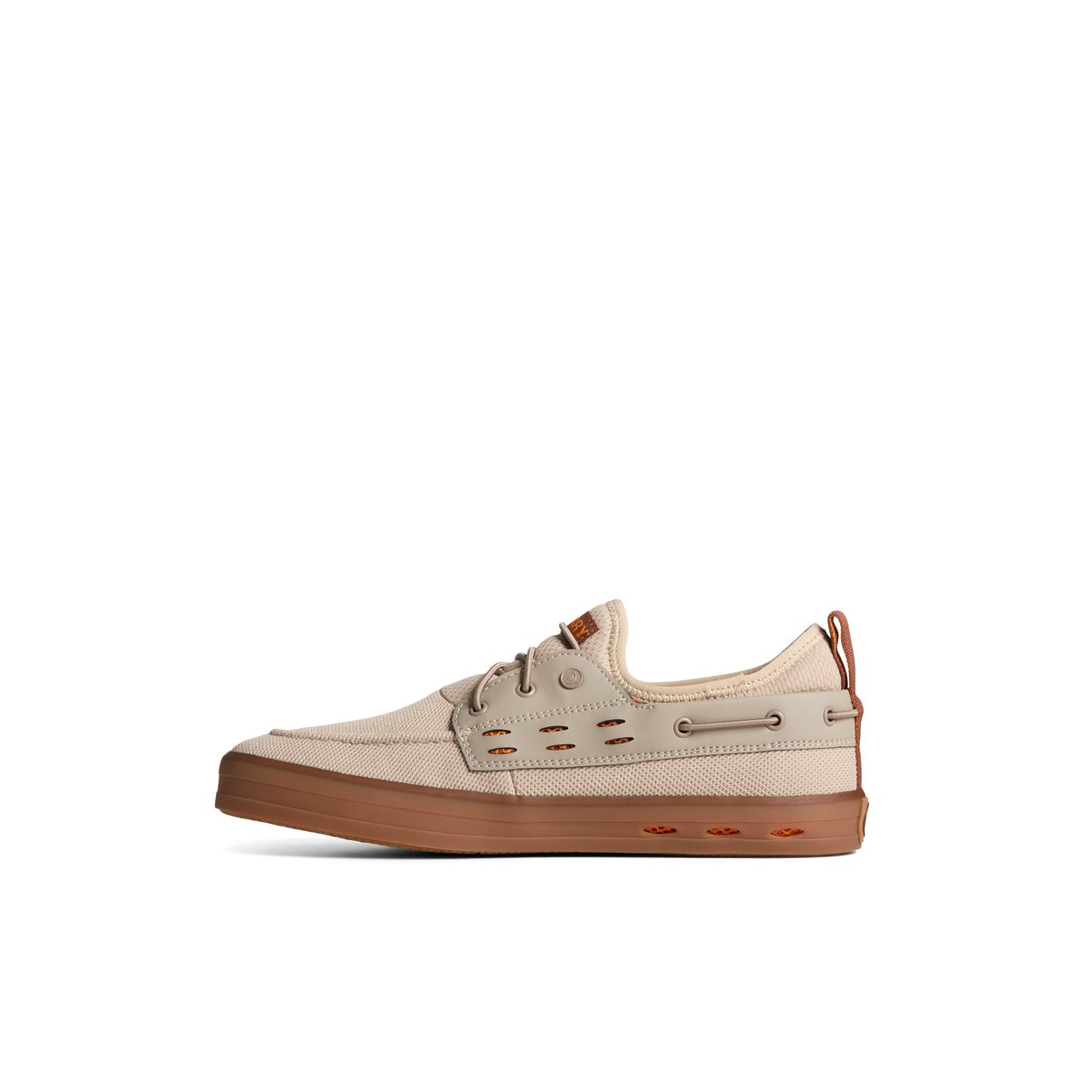 Beige Sperry SeaCycled Fairlead Boat Sneaker | DJNKLHM-52