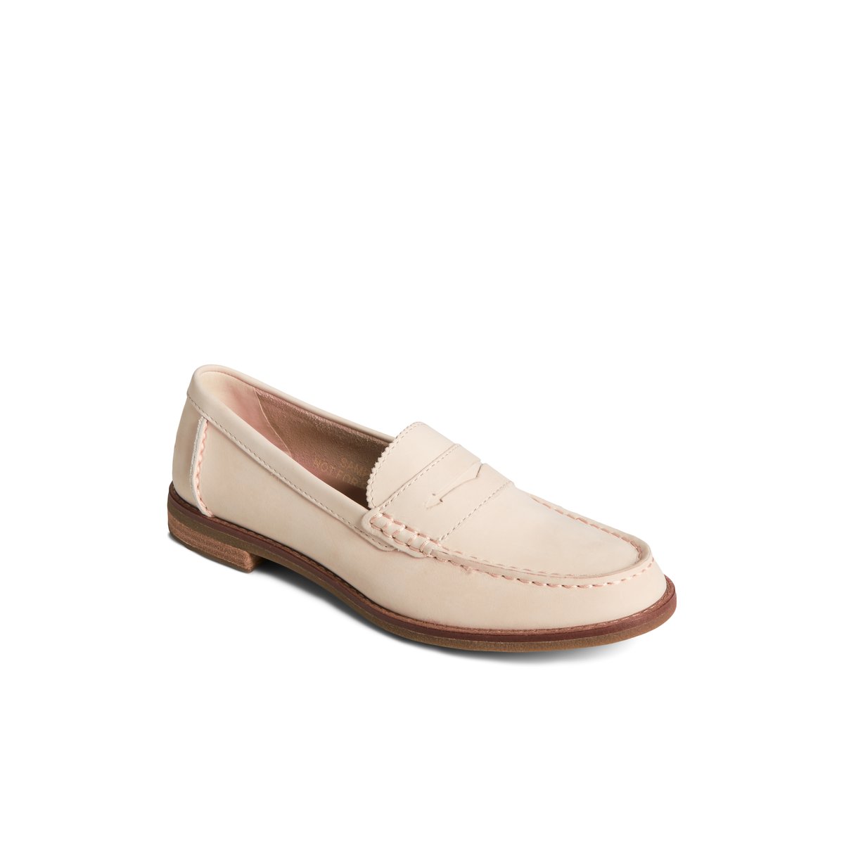 Beige Sperry Seaport Penny Loafer | SZCGLTU-65