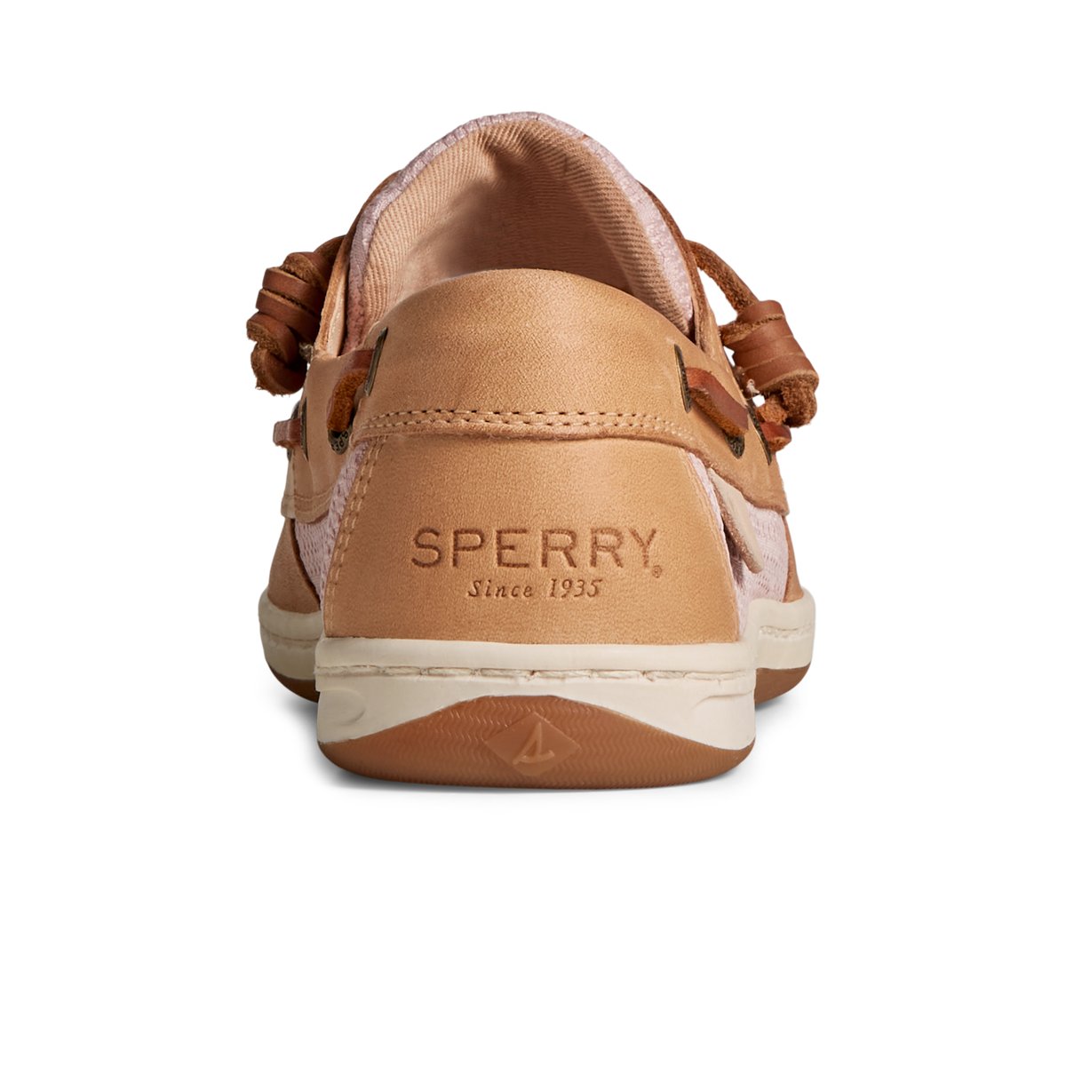 Beige Sperry Songfish Jacquard Boat Shoe | TEJNULO-03