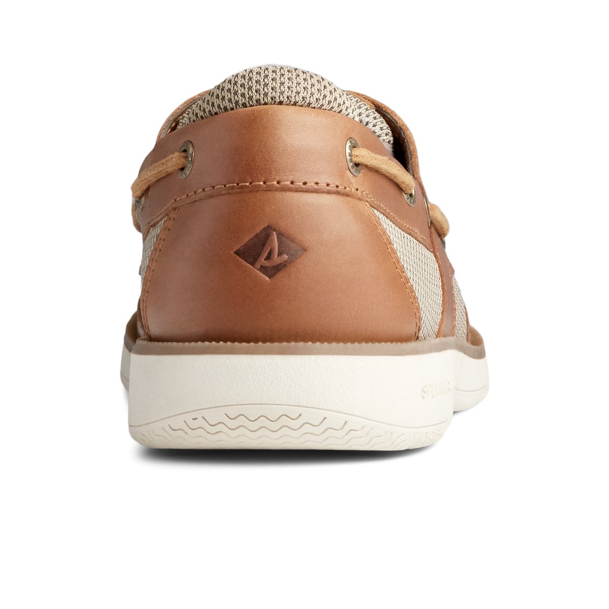 Beige Sperry Surveyor 2-Eye Boat Shoe | KRJEZLD-30