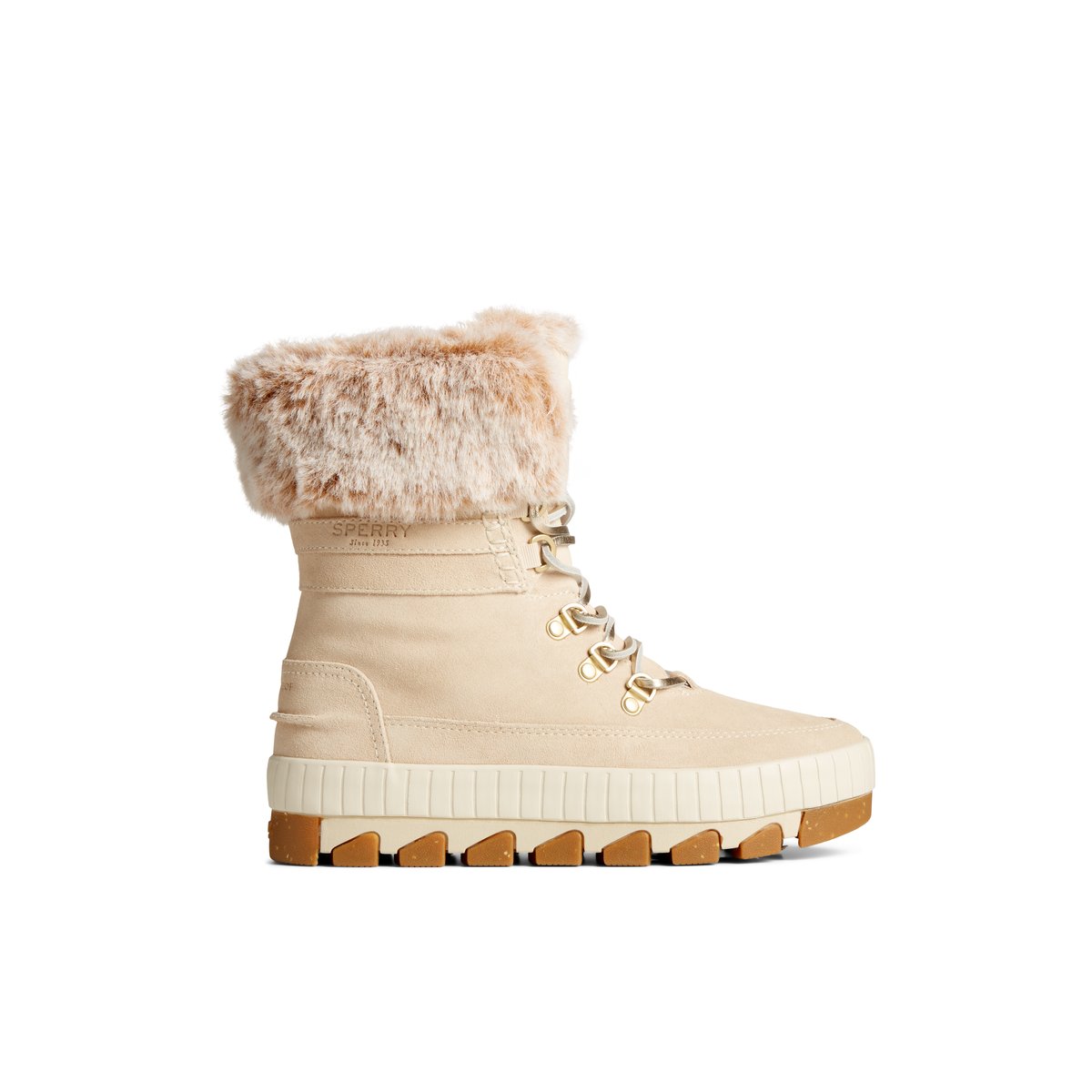 Beige Sperry Torrent Lace Up Boot | MCIFVDE-81