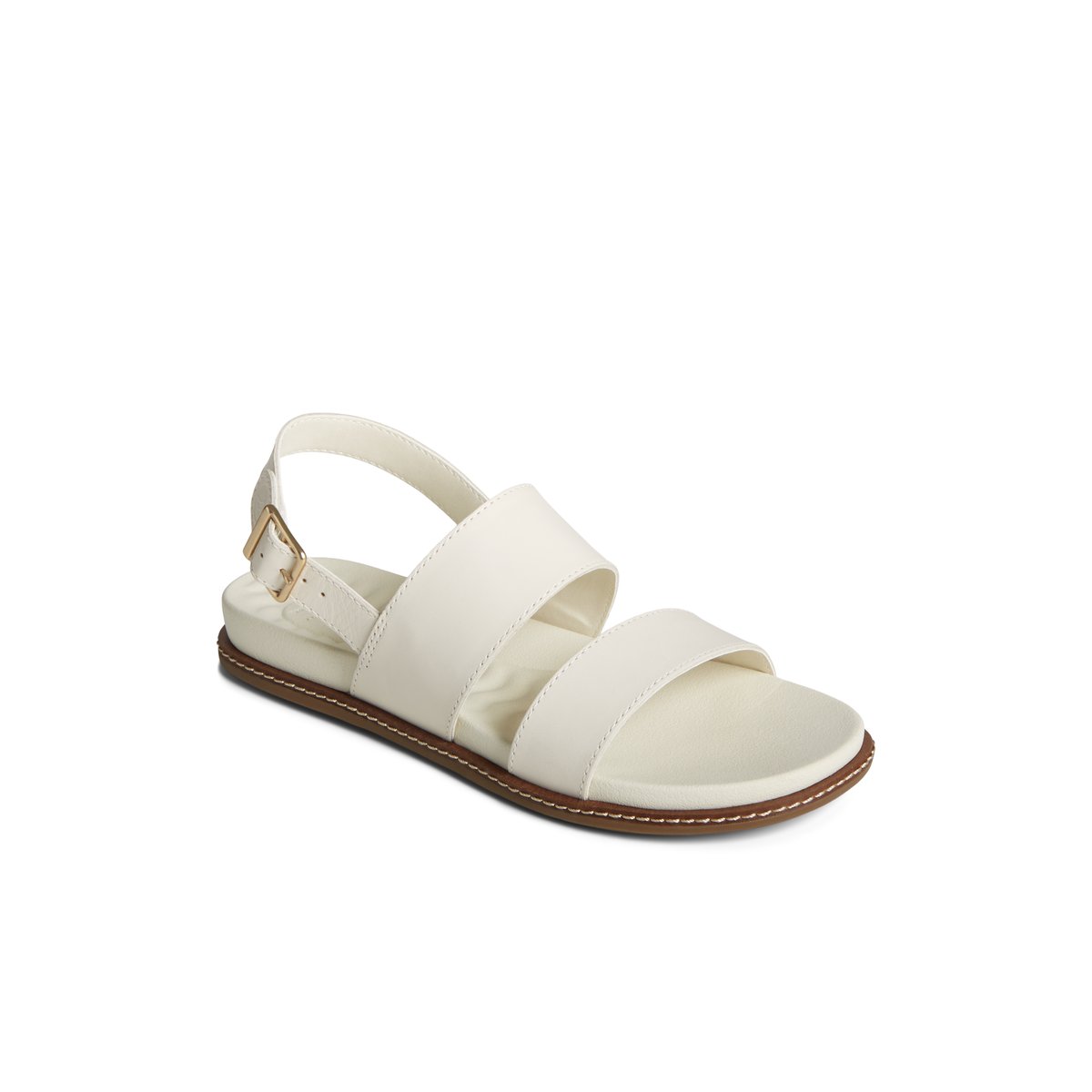 Beige Sperry Waveside PLUSHWAVE Backstrap Sandal | EAOVSFN-76