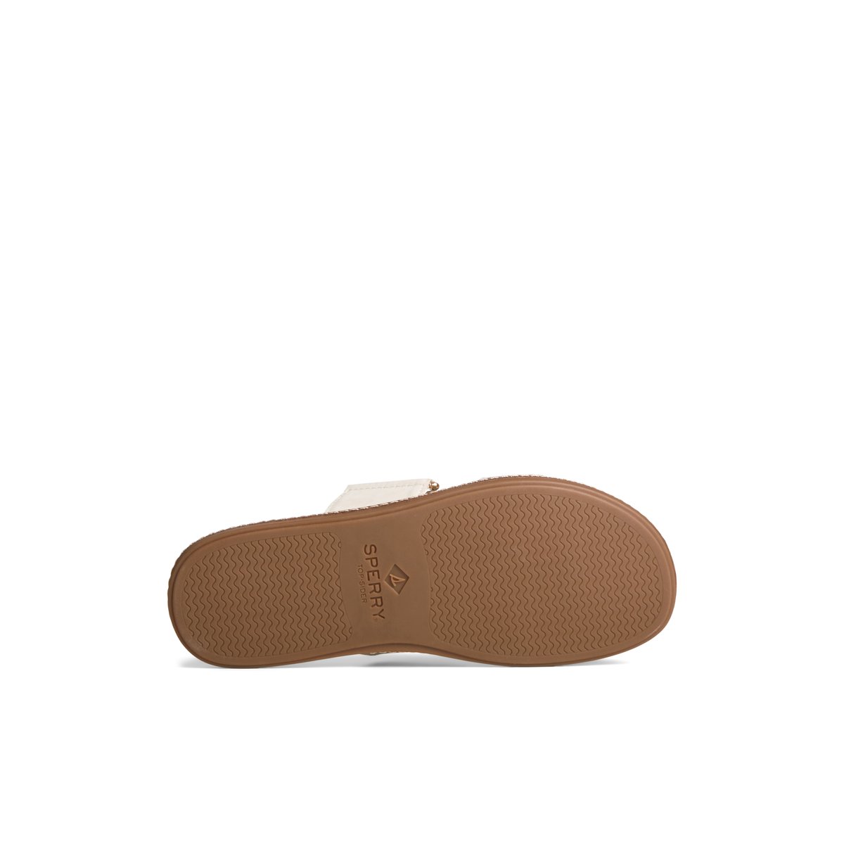 Beige Sperry Waveside PLUSHWAVE Slide Sandal | OFQGWLK-81