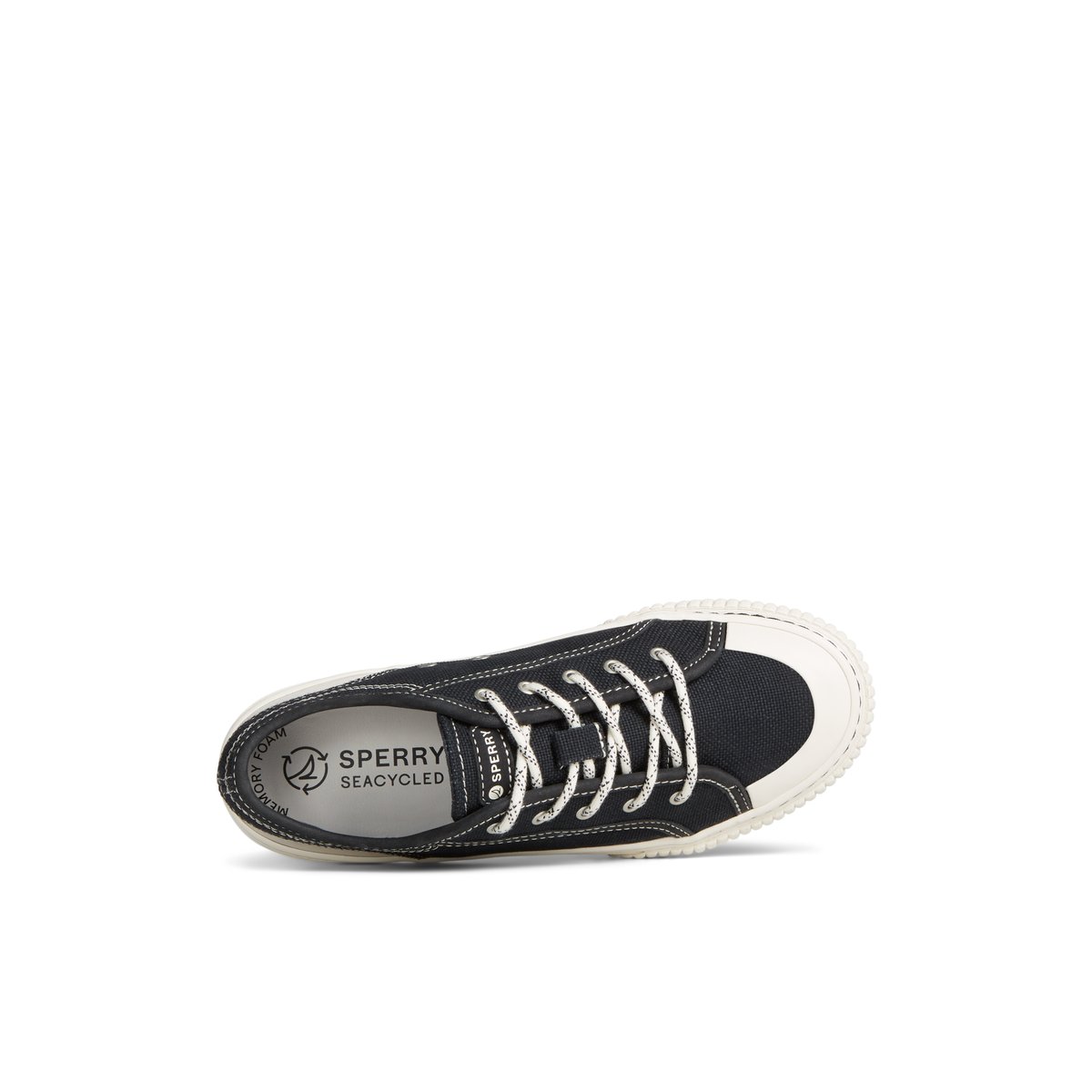 Black Sperry Astor Sneaker | LHJWFPE-40