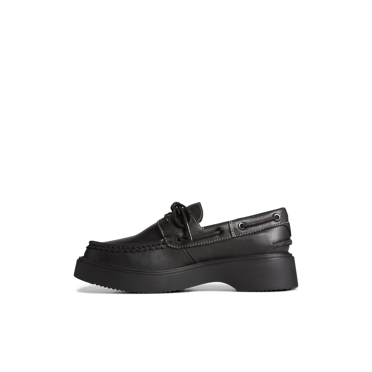 Black Sperry Bayside Boat Shoe | XOQEJRL-15