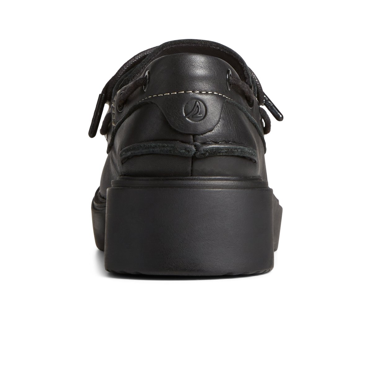 Black Sperry Bayside Boat Shoe | XOQEJRL-15