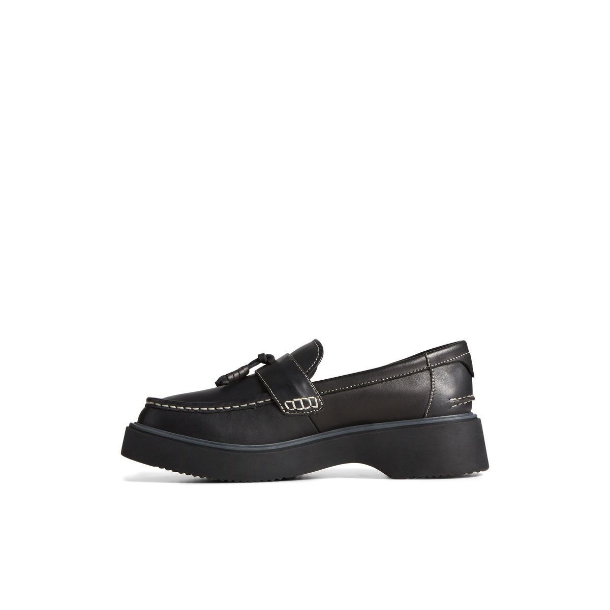 Black Sperry Bayside Loafer | CMJDVQP-35