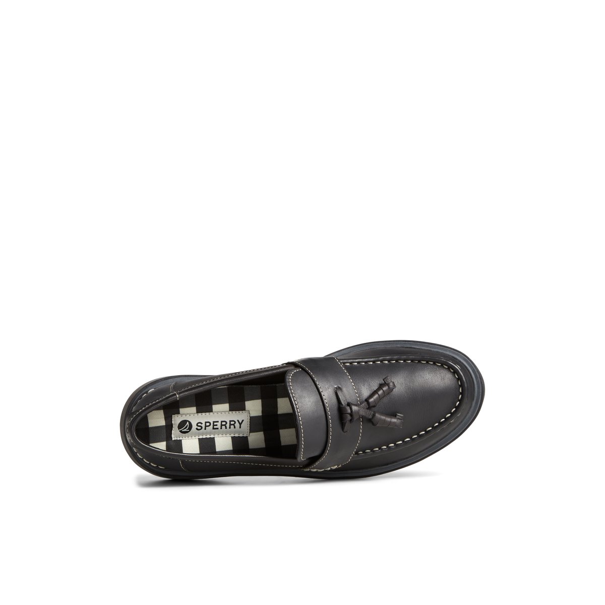 Black Sperry Bayside Loafer | CMJDVQP-35