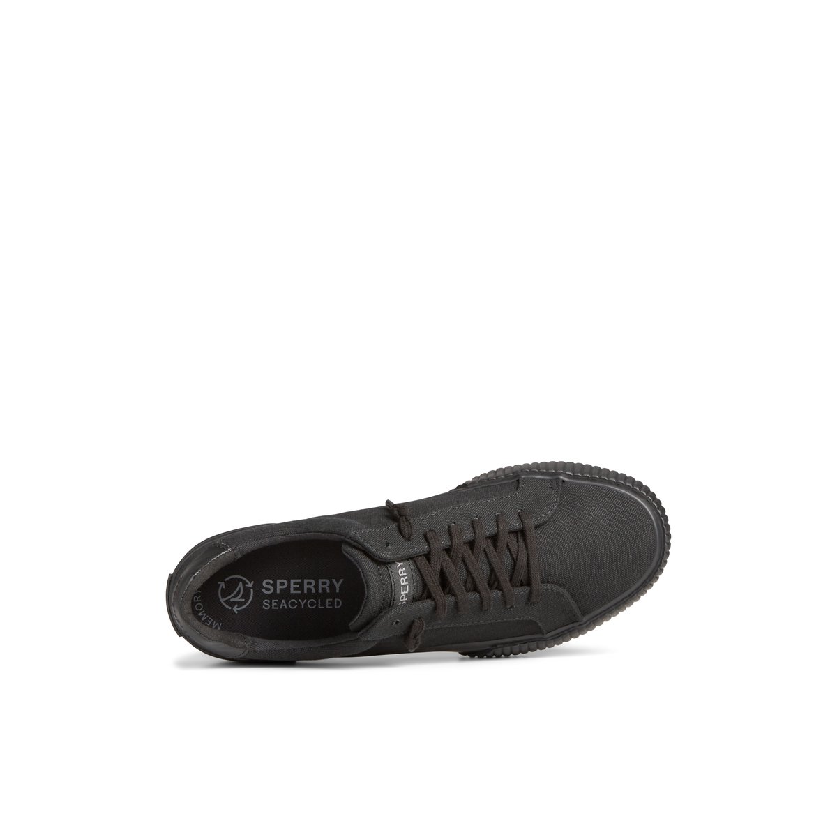 Black Sperry Bermuda Sneaker | GMLENWR-46