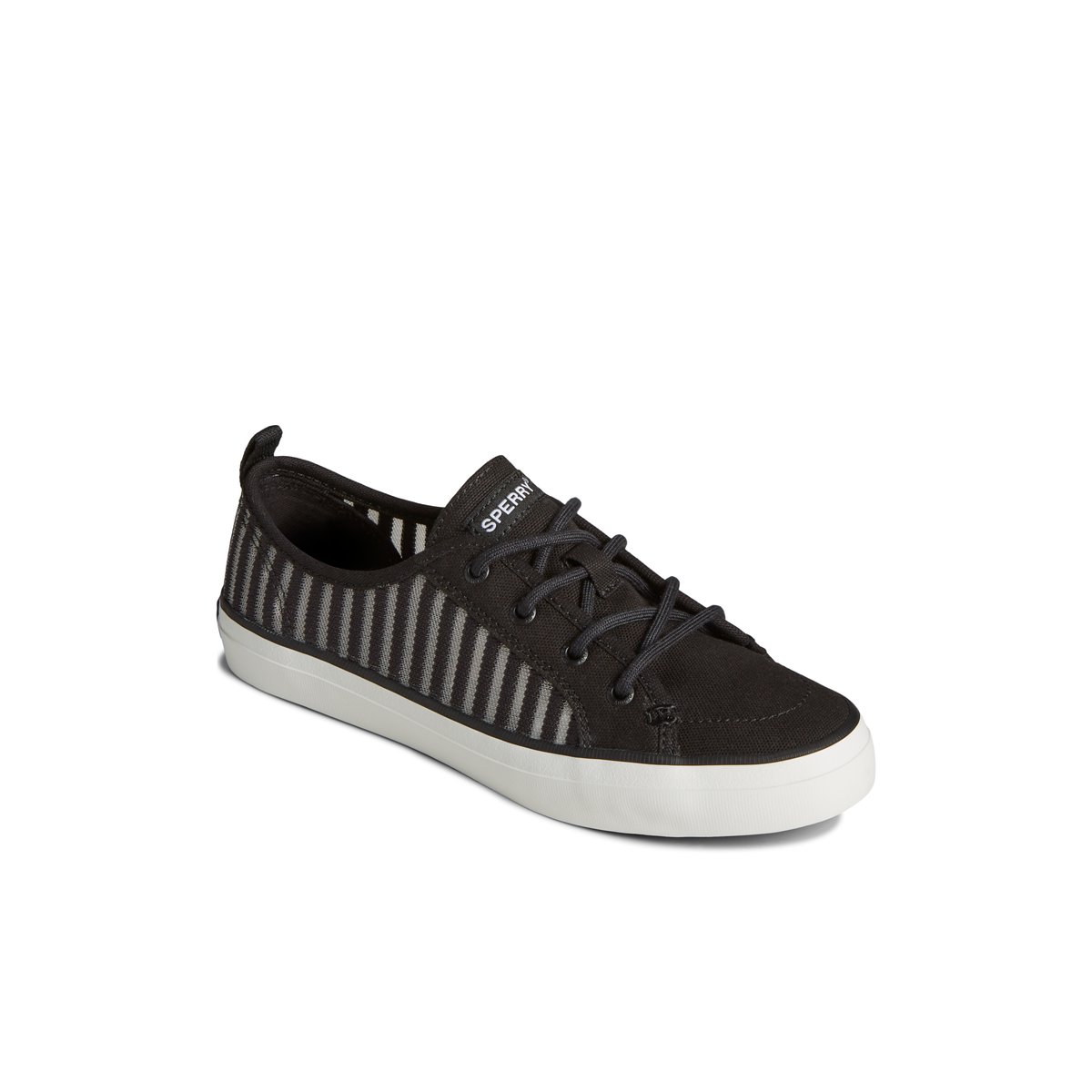 Black Sperry Crest Vibe Mesh Sneaker | PKTQUIB-87