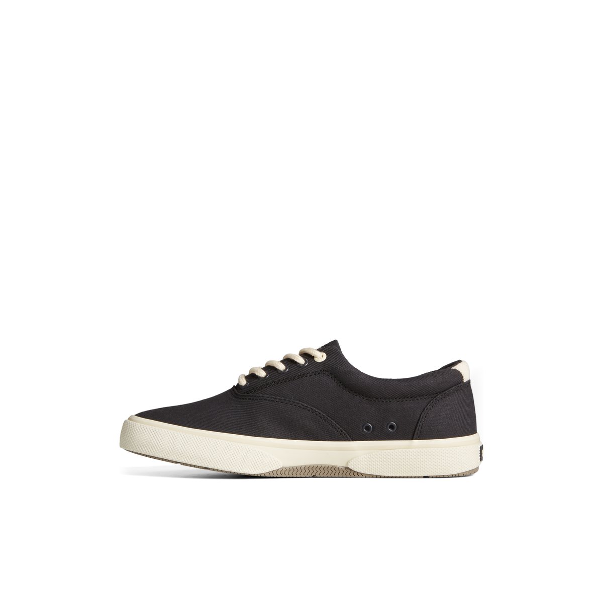 Black Sperry Halyard CVO Sneaker | HBZQVIY-79