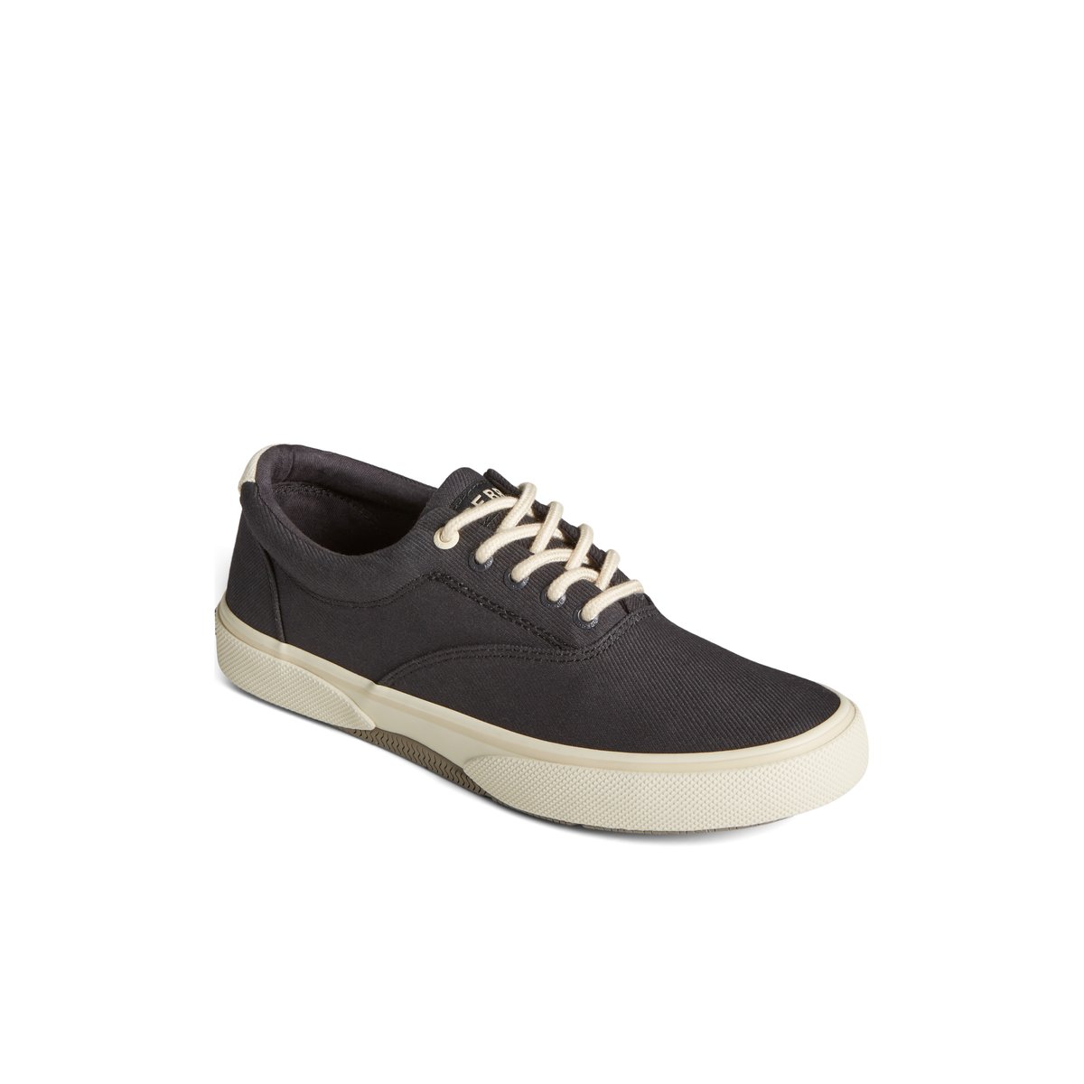 Black Sperry Halyard CVO Sneaker | HBZQVIY-79